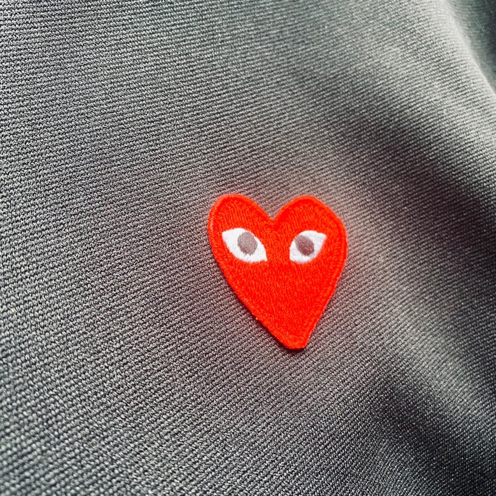 COMME DES GARÇONS PLAY Zip-Up Hoodie - Picture 2 of 4